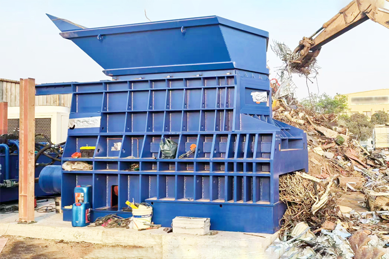 Scrap Metal Horizontal Container Shear Machine-01