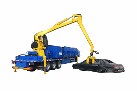 Hydraulic Mobile Car Baler
